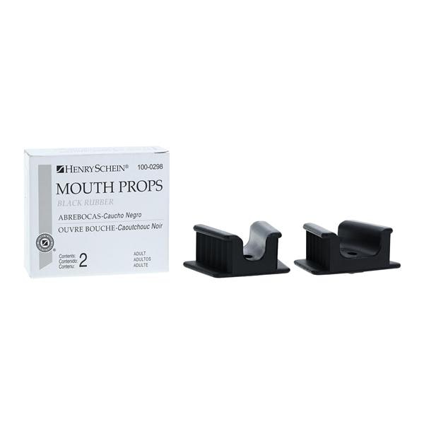 Mouth Prop Size 954 Adult Black 2/Bx