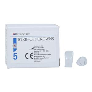 Strip Off Crown Form Size 114 Rep Crns Upper Right Central Anterior 5/Bx