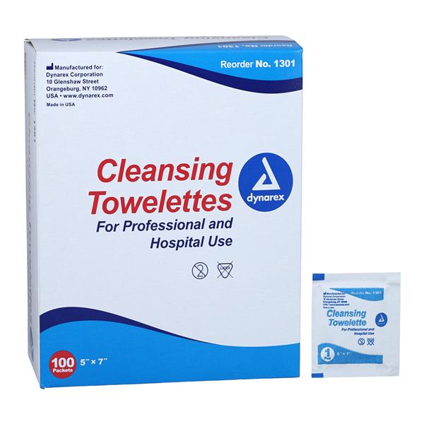 Nice 'n Clean Cleansing Towelette 0.35% Benzalkonium Chloride / 20% Alcohol 5x7