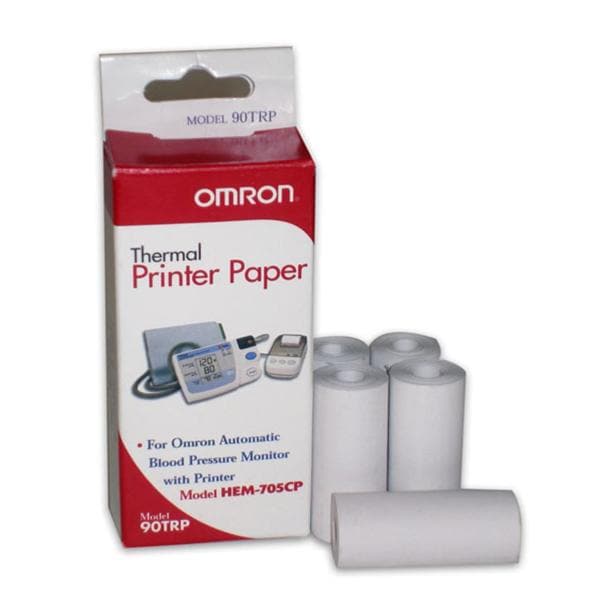 Thermal Printer Paper White Not Made With Natural Rubber Latex 5rls/Bx