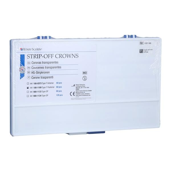 Strip Off Crown Form Size Assorted Set Posterior 60/Bx