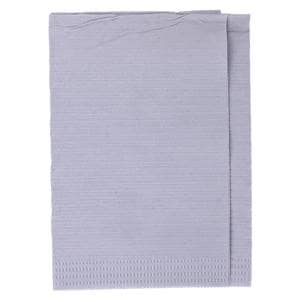 Dri-Gard Patient Towel 2 Ply Tissue / Poly 13 in x 19 in Grey Disposable 500/Ca