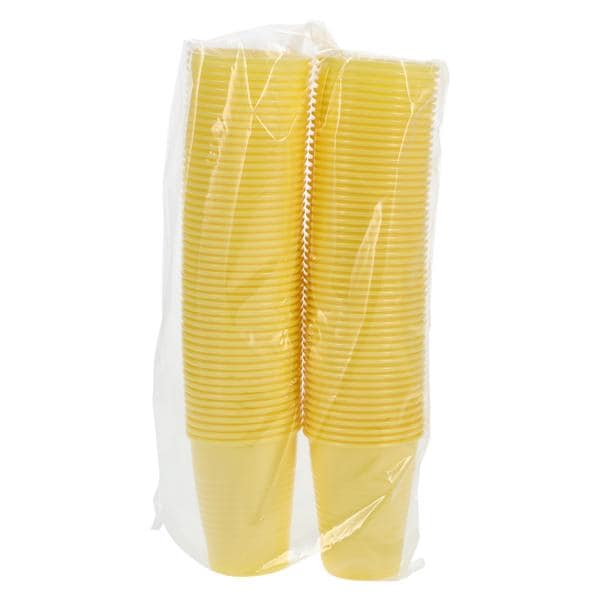 Drinking Cup Plastic Yellow 5 oz Disposable 1000/Ca