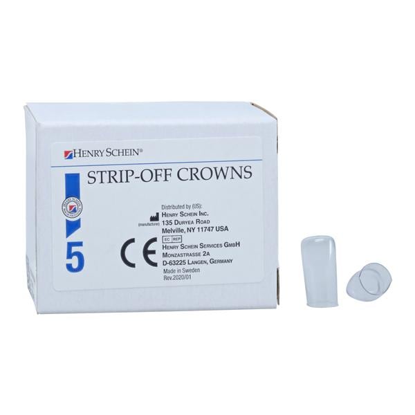 Strip Off Crown Form Size 222 Repl Crwns Upper Left Lateral Anterior 5/Bx