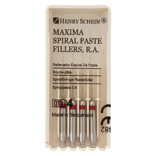 Paste Filler 25 mm Size 1 Red 4/Bx