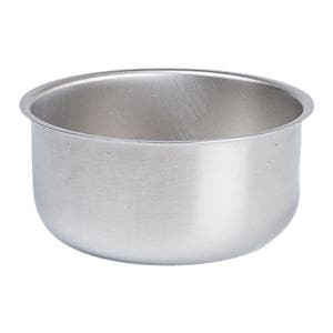 Solution Basin Round Stainless Steel Silver 1.5qt