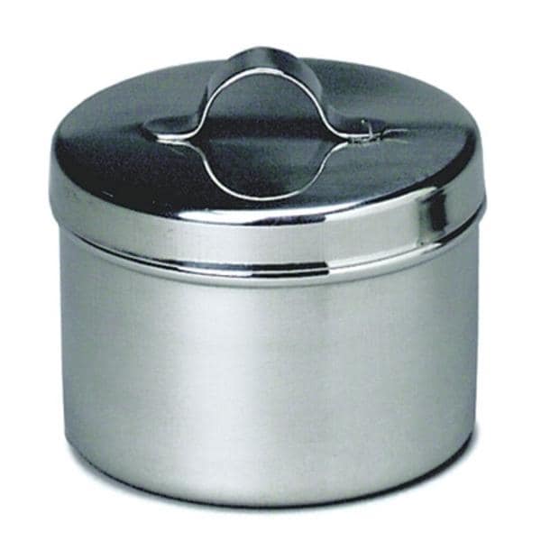 Ointment Jar Stainless Steel Silver 8oz