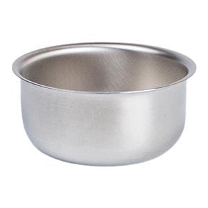 Solution Basin Round Stainless Steel Silver 0.6qt