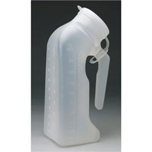 Patient Urinal Reusable Translucent 1qt, 50 EA/CA