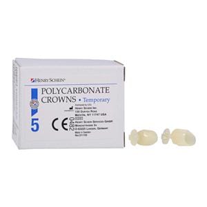 Polycarbonate Replacement Crowns Size 54 2nd Bicuspid Refill 5/Bx