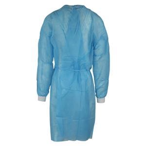 Cover Gown SMS / Polypropylene Medium / Large Blue 10/Pk