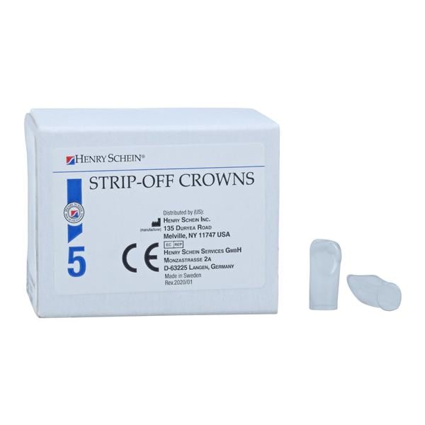 Strip Off Crown Form Size 224 Repl Crwns Upper Left Lateral Anterior 5/Bx