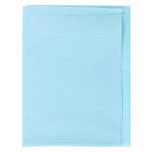 Dri-Gard Patient Towel 2 Ply Tissue / Poly 13 in x 19 in Blue Disposable 500/Ca