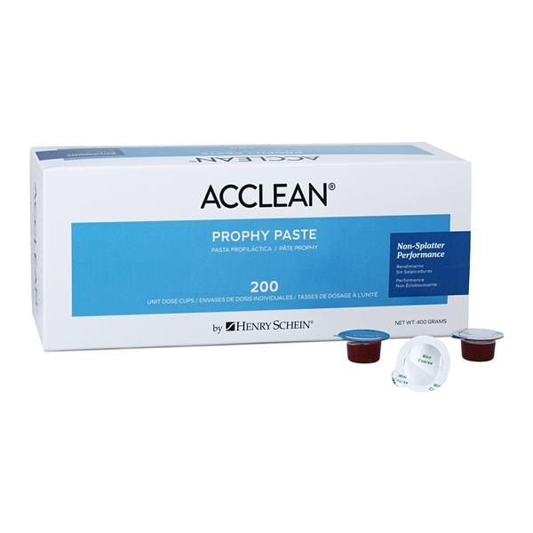 Acclean Prophy Paste Coarse Mint 200/Bx