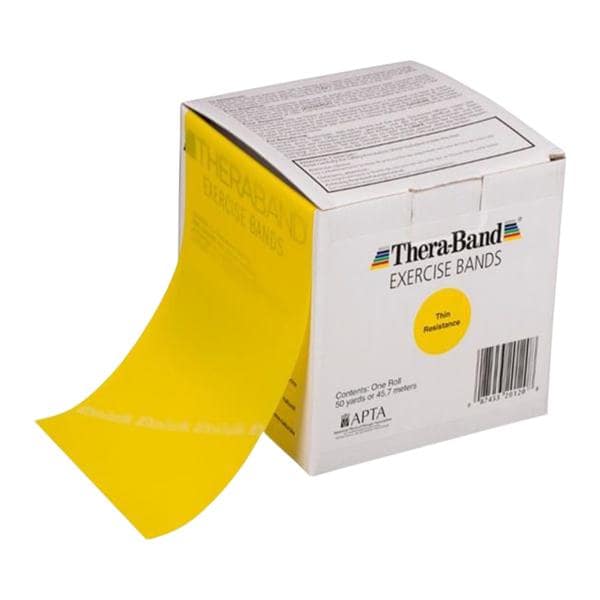 Thera-Band Exercise Band 50yd Yellow Thin, 4 EA/CA