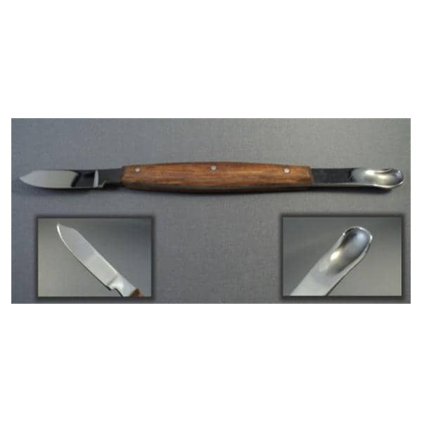 Wax Knife Fahnstock Wooden Handle Ea