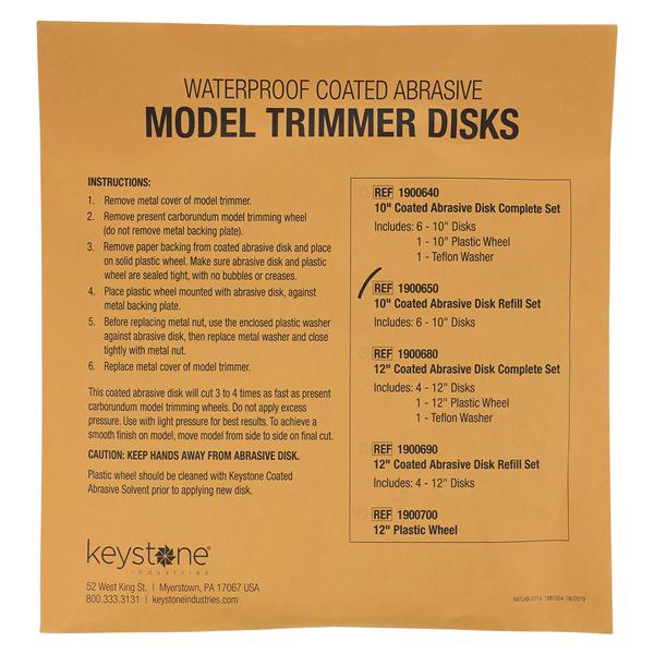 Waterproof Model Trimmer Discs Abrasive Discs Coarse 50 6/Pk