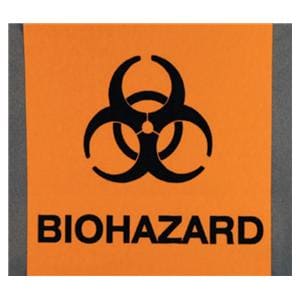 Biohazard Warning Labels 25/Pk