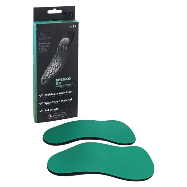 SpenCore Orthotic Support Green Men 6-7.5 / Women 7-8.5