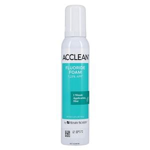 Acclean Fluoride Foam 1.23% APF Mint 4.4oz/Bt