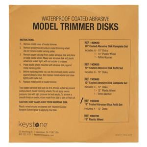 Waterproof Model Trimmer Discs Abrasive Discs Coarse 50 4/pk