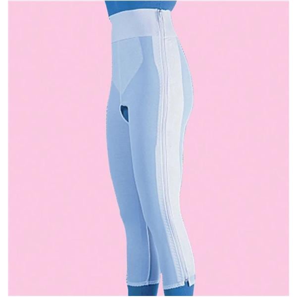 Compression Garment Below Knee Small 33-36" White