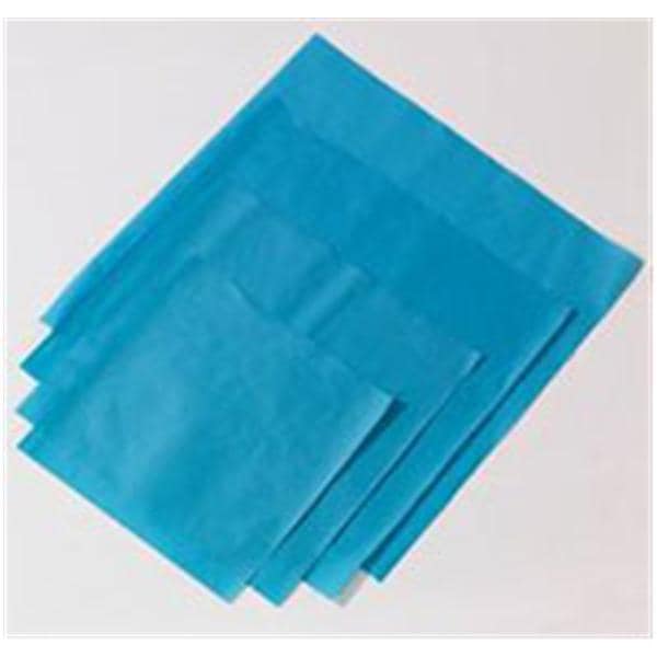 Sterilization Wrap 18 in x 18 in Blue 500/Ca