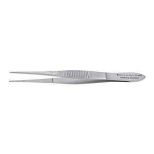 Dressing Forcep Straight 4" Autoclavable Ea