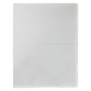 Patient Drape Sheet 40 in x 48 in White Tissue Disposable 100/Ca