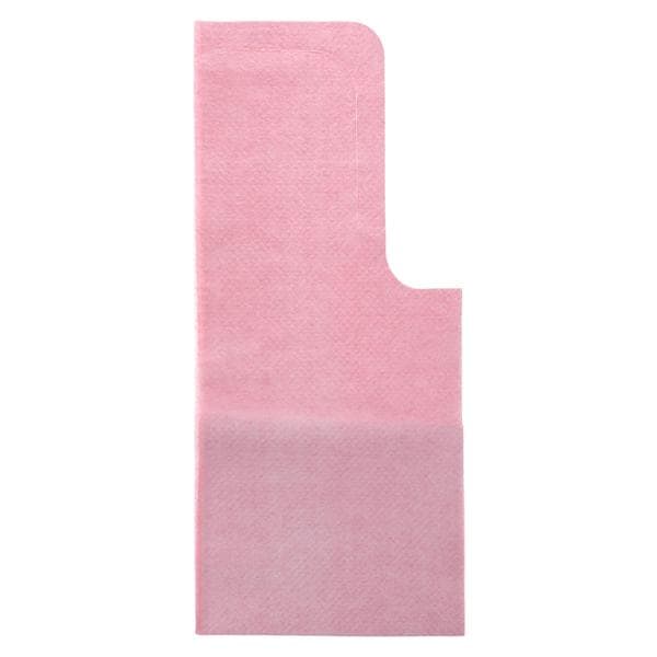 Patient Bib Tissue / Poly Back 18 in x 25 in Mauve Disposable 250/Ca