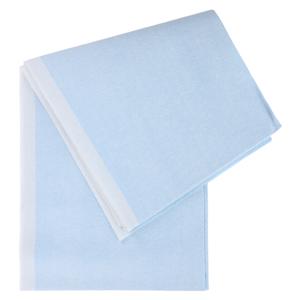 Ultimate Exam Drape Sheet 40"x90" Bl Tissue / Poly / Tissue Disposable 50/Ca