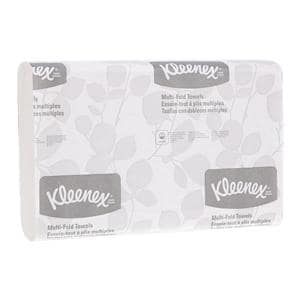 Kleenex Hand Towel Multifold Disposable Fbr 1 Ply 9.2 in x 9.4 in Wht 2400/Ca