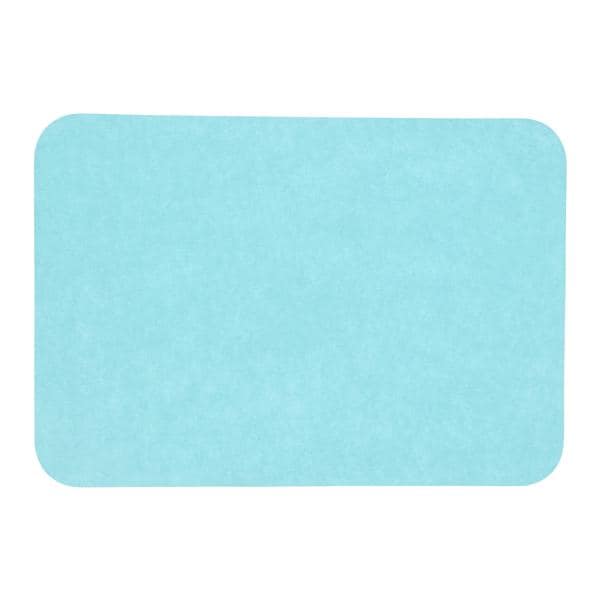 Certified SS White Tray Cover 9 in x 13.5 in Blue HvWt Ppr Disposable 1000/Bx