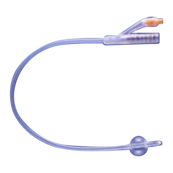 2-Way Foley Catheter Straight Tip Silicone 16Fr 5cc