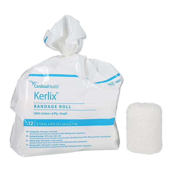 Kerlix Gauze Bandage Cotton 2.25"x3yd 6 Ply Non-Sterile 96/CA