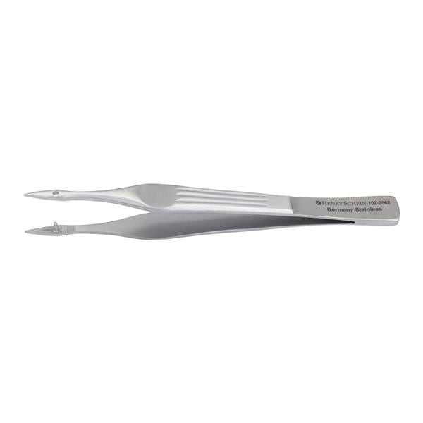 Walter Splinter Forcep Straight 4-1/2" Stainless Steel Autoclavable Ea