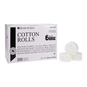 Cotton Roll 1.5 in Non Sterile 2000/Bx