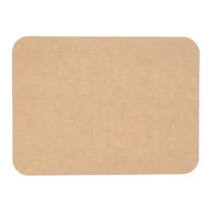 Ritter B Tray Cover 8.5 in x 12.25 in Beige Paper Disposable 1000/Ca