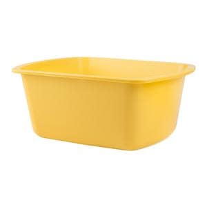 Wash Basin Round Polypropylene Gold 7qt, 50 EA/CA