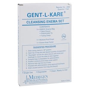 Gentle-L-Care Enema Set Ea, 50 EA/CA