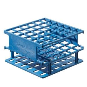 Nalgene Unwire Test Tube Rack 16mm/ Half-Size 36 Place Blue Ea