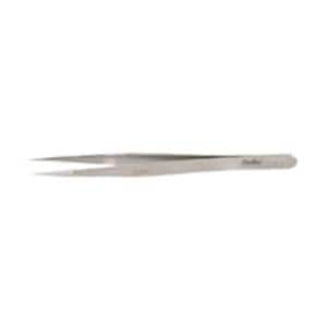 Swiss Jewelers Forcep Straight Flat 4-3/4" Autoclavable Ea