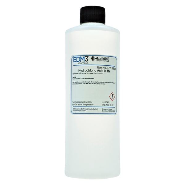 Hydrochloric Acid Reagent 16oz Ea