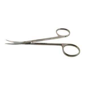 Iris Scissors Curved 4-1/2" Stainless Steel Non-Sterile Reusable Ea