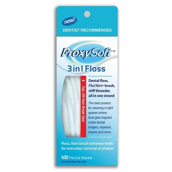 ProxySoft 3 in 1 Floss Trial Pack 500/Bx