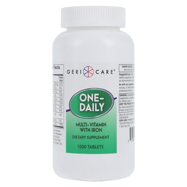 One-Daily Adult Supplement Tablets 1000/Bt