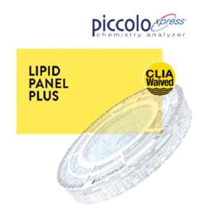 Piccolo Xpress Lipid Panel Plus Reagent Disc CLIA Waived 10/Bx