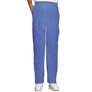 Scrub Pant 4 Pockets X-Large Ceil Blue Unisex Ea