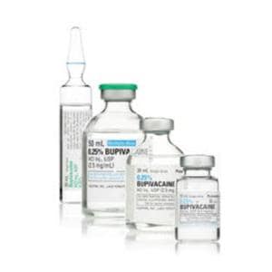 Bupivacaine HCl Epinephrine Injection 0.25% 1:200,000 MDV 50mL 25/Package