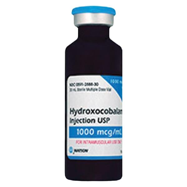 Hydroxycobalamin Injection 1000mcg/mL MDV 30mL Each